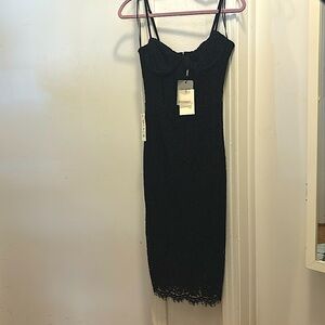 NWTO Bardot Brielle Midi Dress